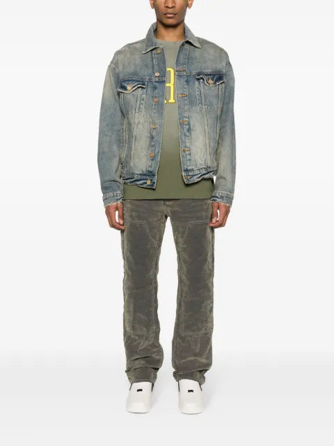 Purple Brand P027 Oversized denim jacket