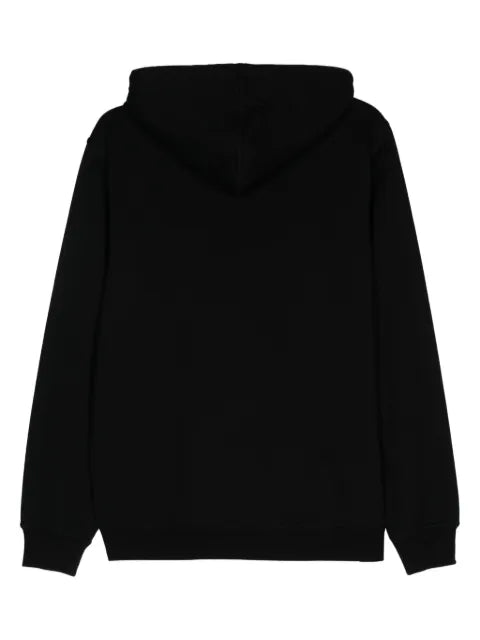 Brunello Cucinelli cotton, cashmere and silk French terry double-cloth hooded sweatshirt with zipper