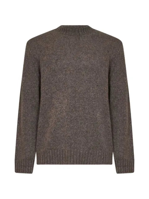 NN07 ribbed-trim raglan-sleeve sweater