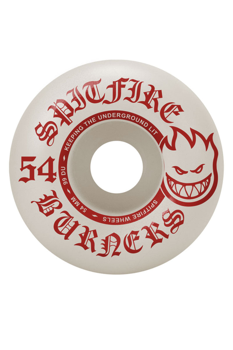 SPITFIRE WHEELS 54mm BURNER 99DU Red